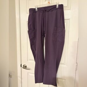 Mandala purple scrub pant